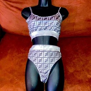 3 Piece Fendi Print Dress